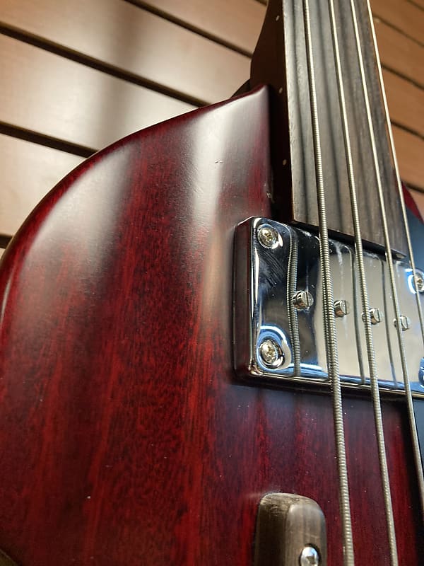 Epiphone EB-1 Fretless Viola Bass in Mahogany w/HSC and