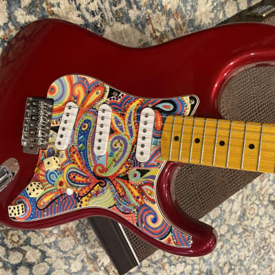 Fender Custom Shop Hand Painted Billy Corgan Pickguard on New York Pro Stratocaster image 3