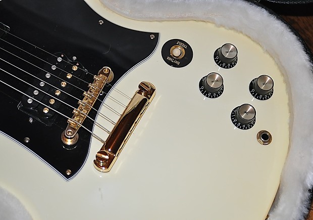 1999 Gibson SG Special Limited Edition - Cream with Gold