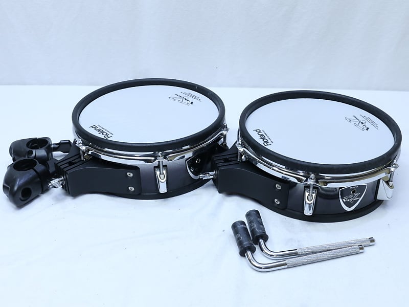 TWO Roland PD-105 BK V Drum 10