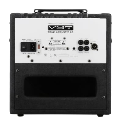 VHT Model AV-TA-30 True Acoustic 1x10 Guitar 30-Watt Amplifier, 2 Channel image 3