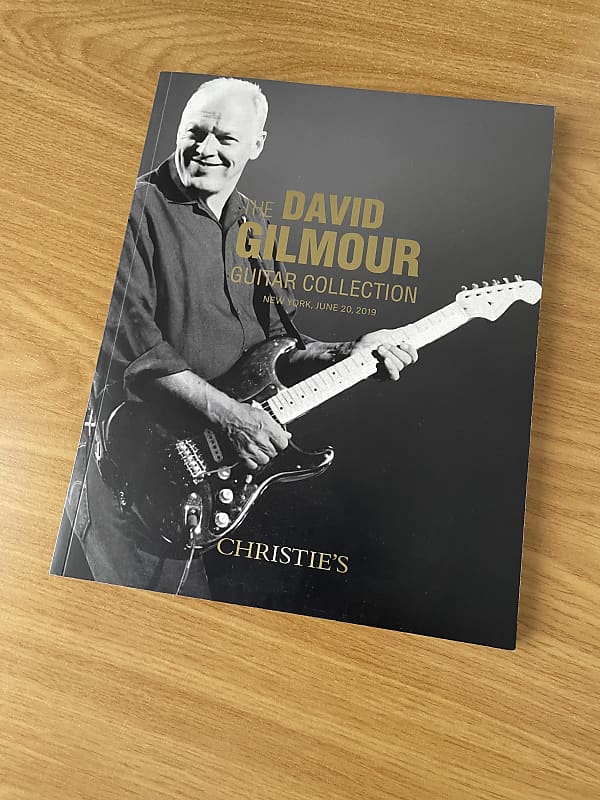 The David Gilmour Guitar Collection. Original Catalog Christies David Gilmour image 1