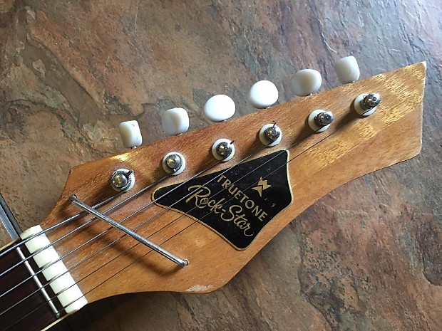 Vintage Truetone Rock Star Electric Guitar MIJ Made In Japan