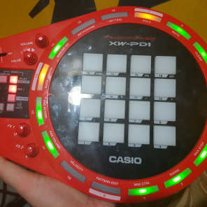 Casio Trackformer XW-PD1 2010s Red *Cheapest on Reverb!* image 1