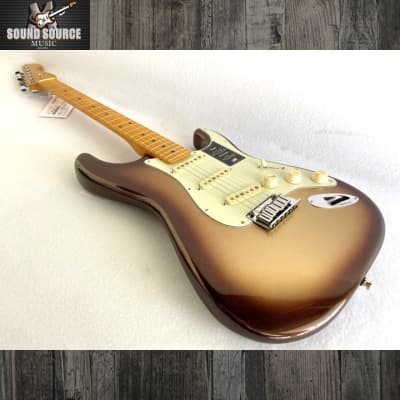 Fender American Ultra Stratocaster SSS, 8.0 lbs. 2022 Mocha Burst image 7