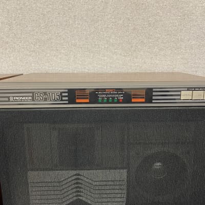 Vintage Pioneer CS-705 4-Way Speaker System Turbo Plus - | Reverb