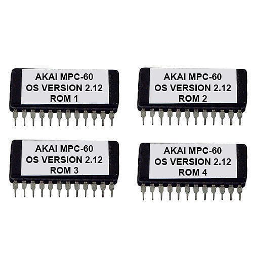 Akai MPC-60 OS Version 2.12 Operating System Eprom Firmware MPC60 image 1