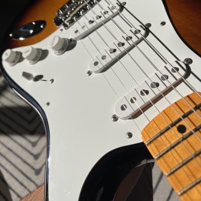 Fender Stratocaster Original 50’s  2022 - Nitro sunburst image 14