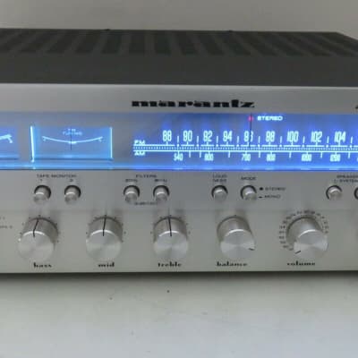 MARANTZ 1550 STEREO RECEIVER WORKS PERFECT SERVICED FULLY RECAPPED A+ CONDITION image 3