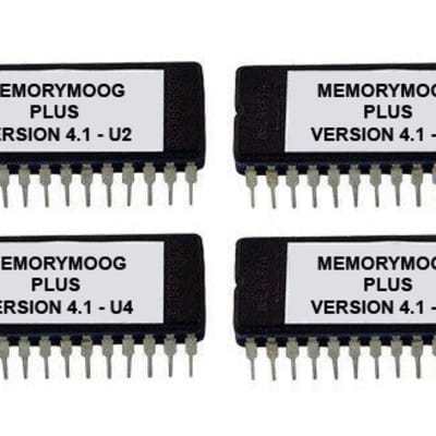 Moog MemoryMoog Plus OS Version 4.1 Latest Firmware Memory Rom Eprom