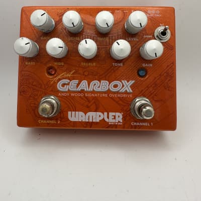 Reverb.com listing, price, conditions, and images for wampler-gearbox-andy-wood-signature-overdrive