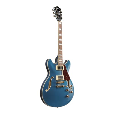 Ibanez AS73GPBM AS Series Standard 6-String Hollow Body Electric Guitar (Prussian Blue Metallic) image 2