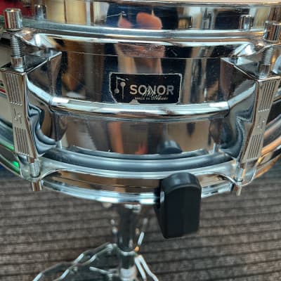Sonor snare-drum d454 70s - Ferromanganese/chrome image 4