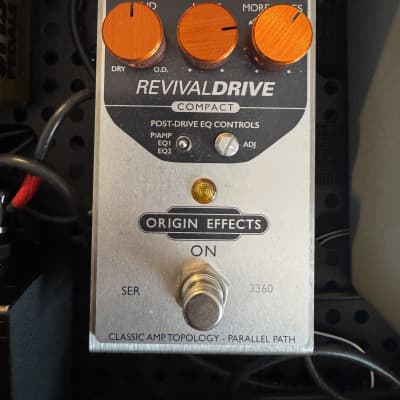 Reverb.com listing, price, conditions, and images for origin-effects-revivaldrive-compact