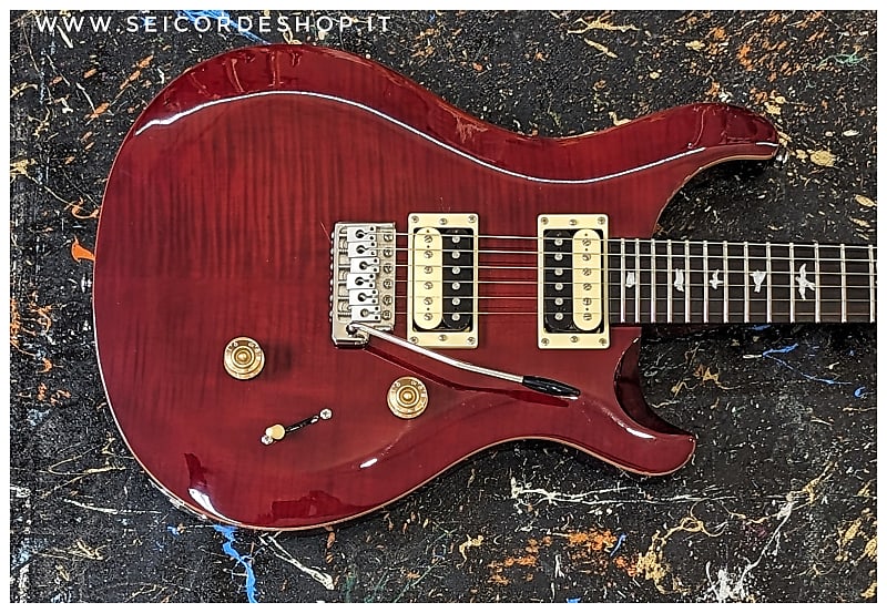 PRS SE Custom 24 Black Cherry | Reverb
