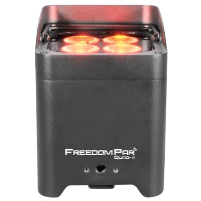 Chauvet DJ Freedom Par Quad-4 RGBA LED Lights (9 Pack) with Charge 9 Case and FlareCON Air Transmit image 8