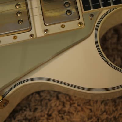 Video! 1986 Gibson Les Paul Studio Custom XPL Aged White (Les Paul with Explorer Headstock) image 7