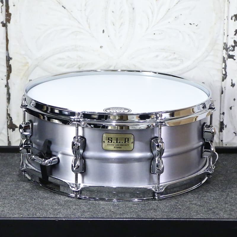 Tama SLP Classic Dry Aluminum Snare Drum 14X5.5in | Reverb Canada