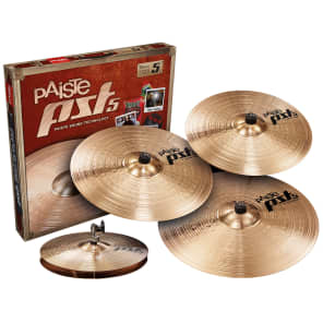 Paiste PST 5 Universal Set 14 / 16 / 18 / 20" Cymbal Pack
