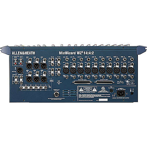 Allen & Heath MixWizard WZ3 14:4:2 14-Input 4-Group Mixer | Reverb