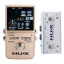 NUX Loop Core Deluxe Guitar Looper 8 hours Loop Time,24-bit Audio,Automatic Tempo Detection with Footswitch
