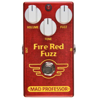 Reverb.com listing, price, conditions, and images for mad-professor-fire-red-fuzz