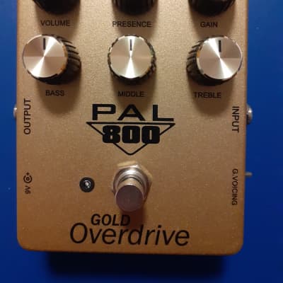 ギター Pedal FX PAL 800 PedalPalFX PAL 800 Gold Overdrive V4 | Slash Mod included