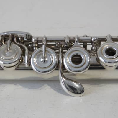Altus A807-RE Silver Plated, Open Hole Flute with Offset G, E Mech, C Foot image 7