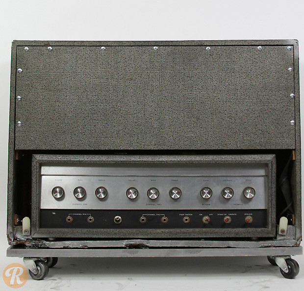 Silvertone Model 1484 Twin Twelve 60-Watt 2x12 Piggyback Guitar Amp image 3
