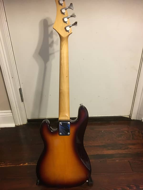 Samick Mini P Bass 1990 Sunburst | Reverb