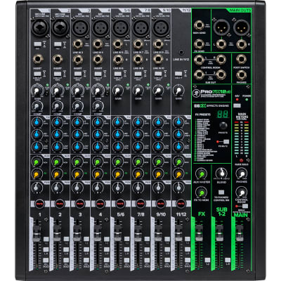 Mackie ProFX12v3 12 Channel Professional Effects Mixer with USB image 1
