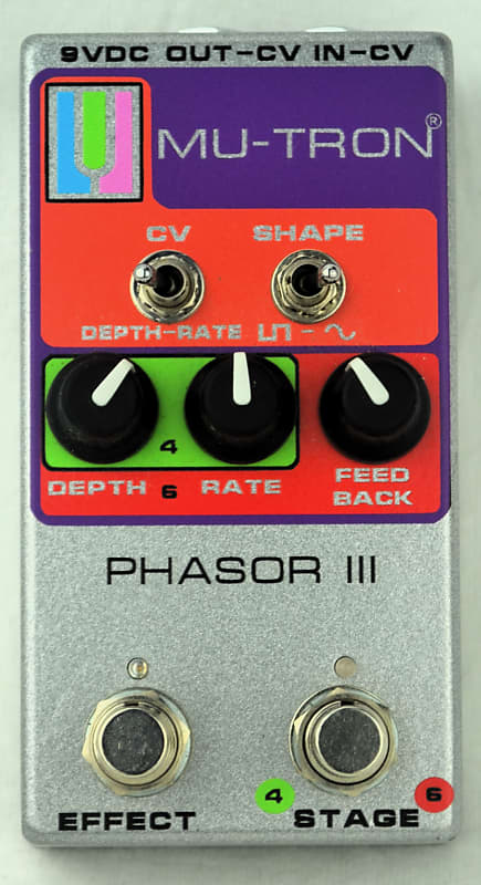 Mu-Tron Phasor III | Reverb