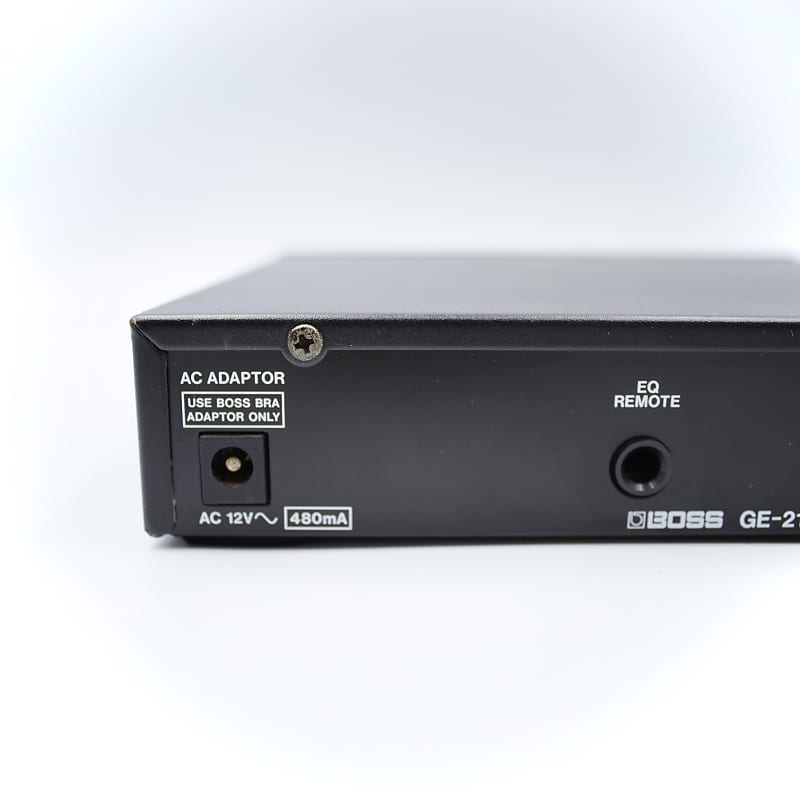 【再値下げ】BOSS GE‐21 GRAPHIC EQUALIZER Boss PRO GE-21 Graphic Equalizer Made in Japan Half Rack