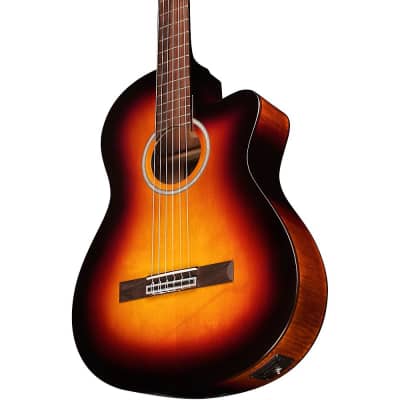 Cordoba Fusion 5 Acoustic-Electric Classical Guitar Ember Burst image 7