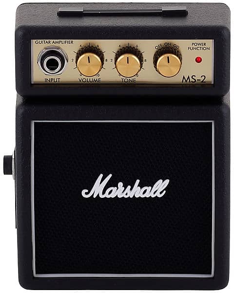 MS-2 White Mini ampli guitare Marshall