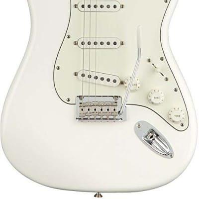 Fender Player Stratocaster Electric Guitar Pau Ferro Fingerboard Polar White image 2