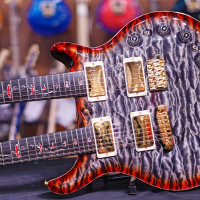 PRS Doubleneck Charcoal Cherry Private Stock image 3