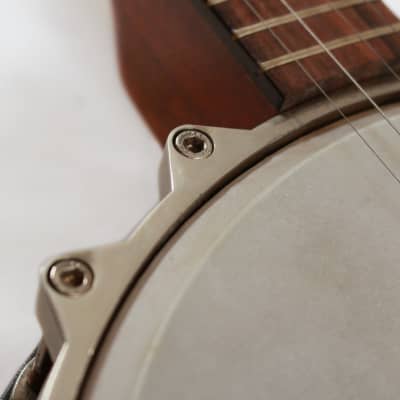 Vintage Framus Long Neck 5 String Banjo w/ Case image 20