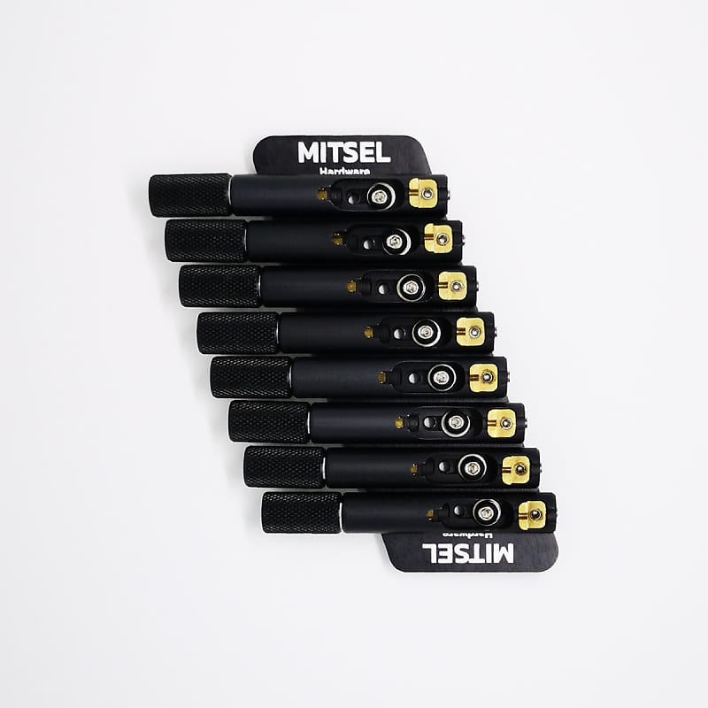 8string multiscale headless guitar bridge tuners by MITSEL Reverb