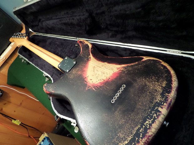 Fender Lead II, 1980, Black (heavy relic), 99.9% Original