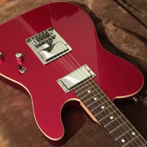 Schecter PT USA Custom Shop Candy Apple Red image 3