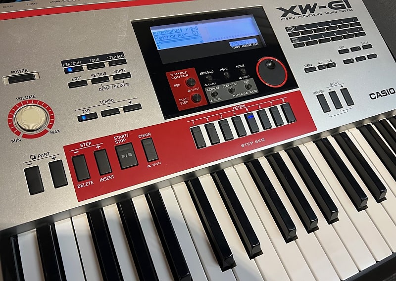 CASIO カシオ シンセサイザー XW-G1 電子楽器 61鍵盤 K154 - 楽器/器材