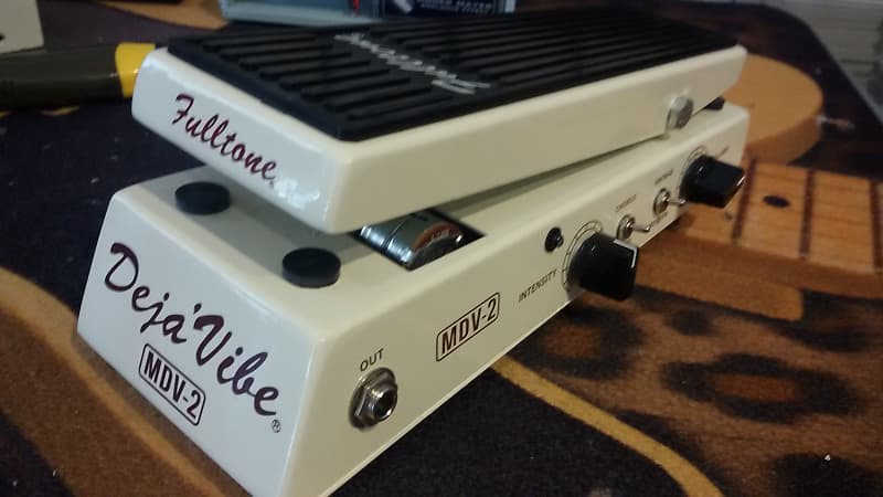 Fulltone Mini Deja VIbe MDV-2 pedal case version - new boxed to sell - at today out of production image 1