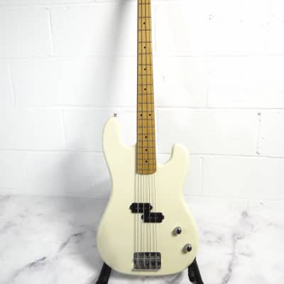 1980s Kay State of the Art P-Bass Guitar 4 String White for sale