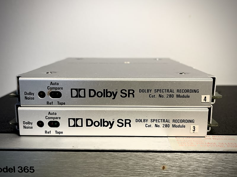 Dolby SR Cat. No. 280 モジュール 4個セット Dolby SR Cat. No. 280 モジュール 4個セット DOLBY 361 w/SR