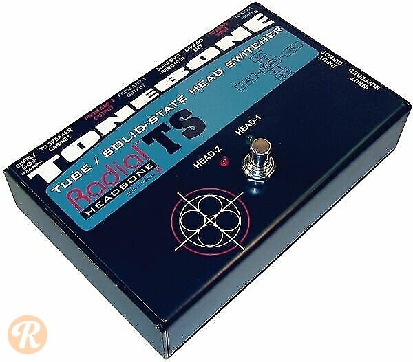 Radial Tonebone Headbone TS Guitar Amp Head Switcher image 1
