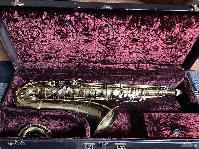 Conn 10m Naked Lady Tenor Saxophone 1949 Gold Lacquer Reverb 6597