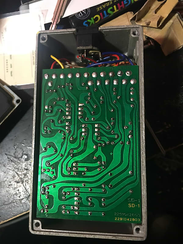 BOSS SD-1 ヴィンテージ 日本製　1982年？オーバードライブ BOSS SD-1 '82年製 【日本製】 – オーズウェイ
