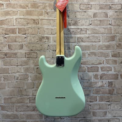 Fender Fender Tom DeLonge Stratocaster Electric Guitar - Surf Green (King Of Prussia, PA) image 3