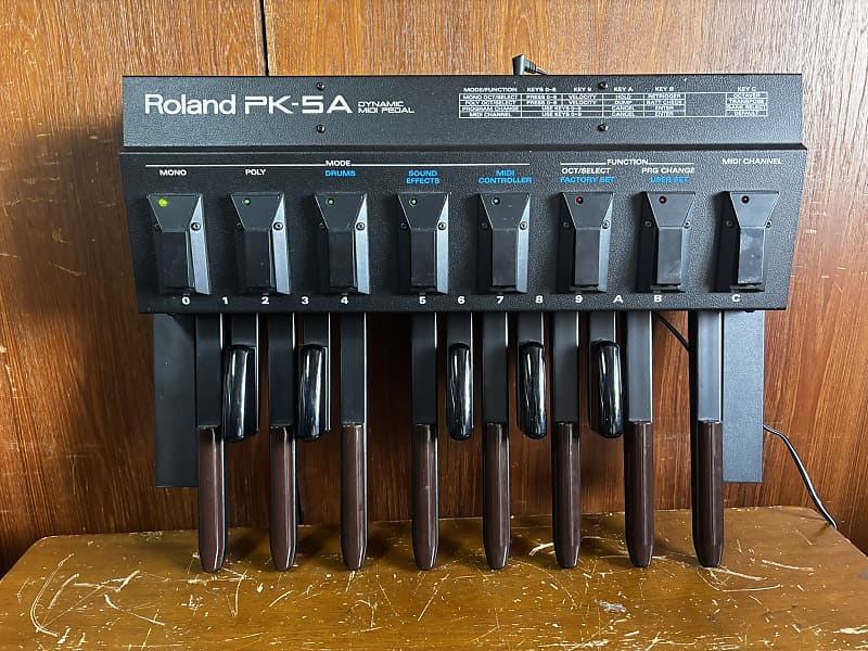 ☆Roland ローランド PK-5 ダイナミック MIDI ペダル☆